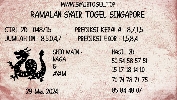 Prediksi Singapore